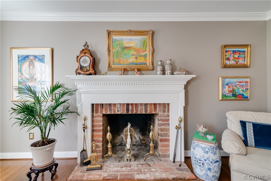 14020 Netherfield Drive Midlothian, VA 23113 - Photo 12 of 50 a living room with furniture and a fireplace
