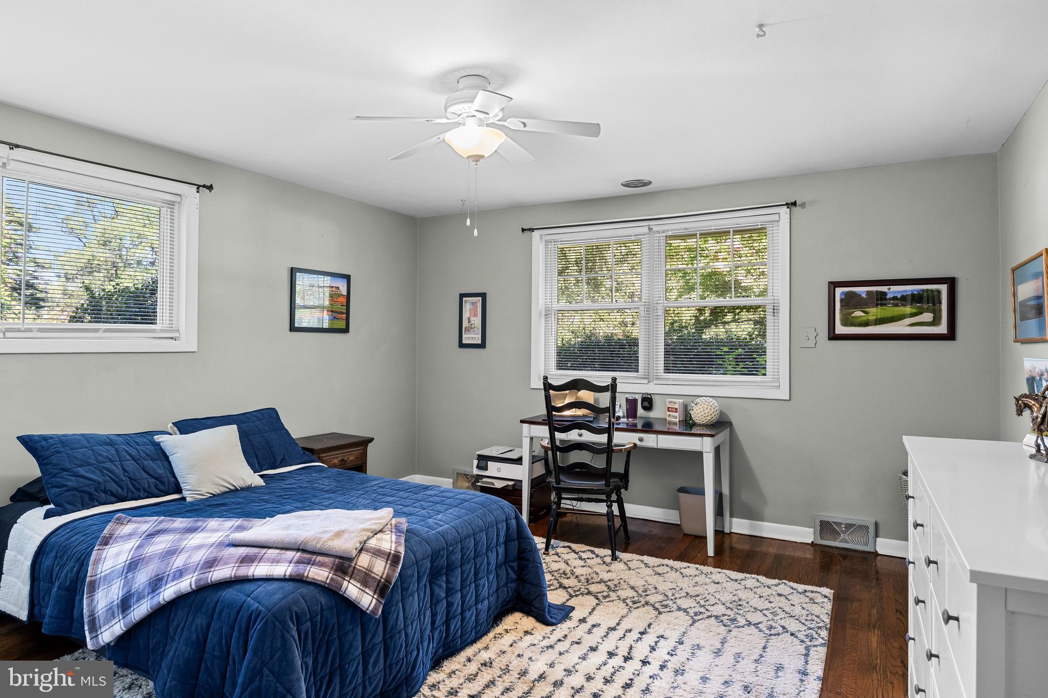 12 Greenvale Road Moorestown, NJ 08057 - Photo 20 of 49 a bedroom with a bed and a table