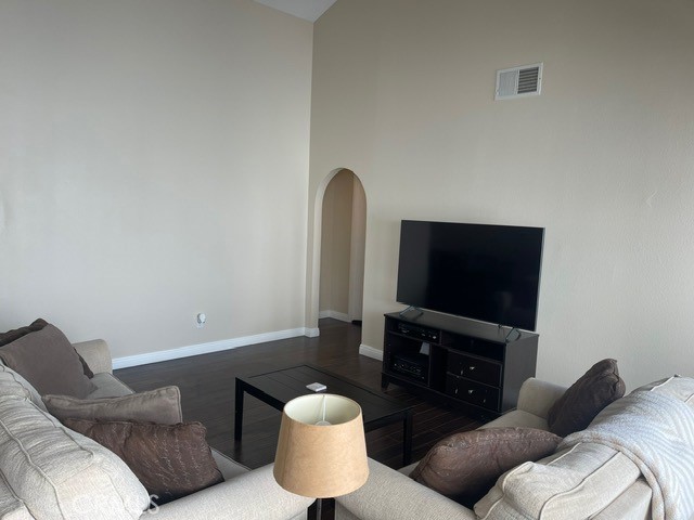 6435 Melray Street Moorpark, CA 93021 - Photo 34 of 41 a living room with furniture and a flat screen tv