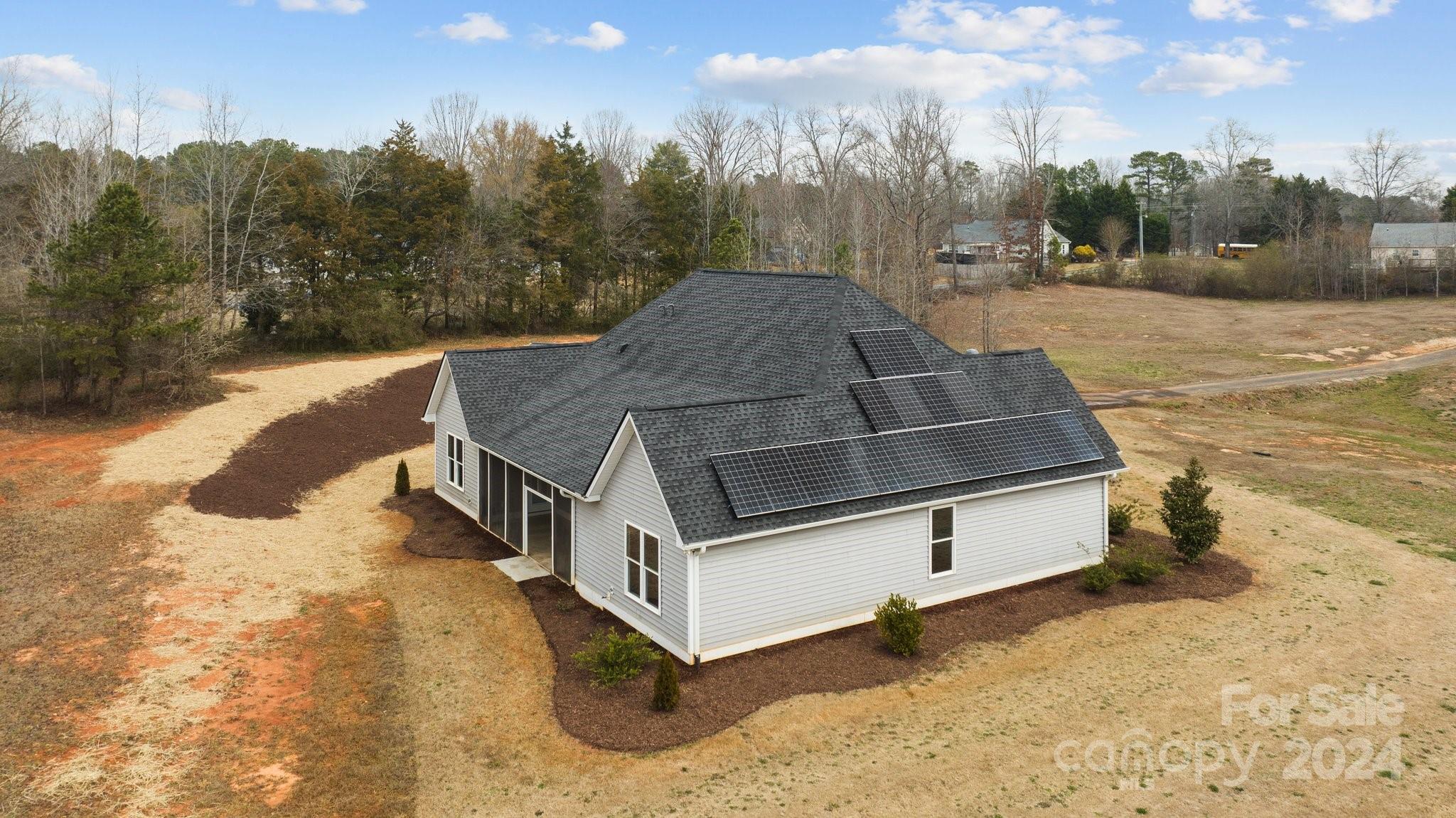 3067 Reservation Road Rock Hill, SC 29730 - Photo 9 of 45 a white bench sitting in the middle of a snow
