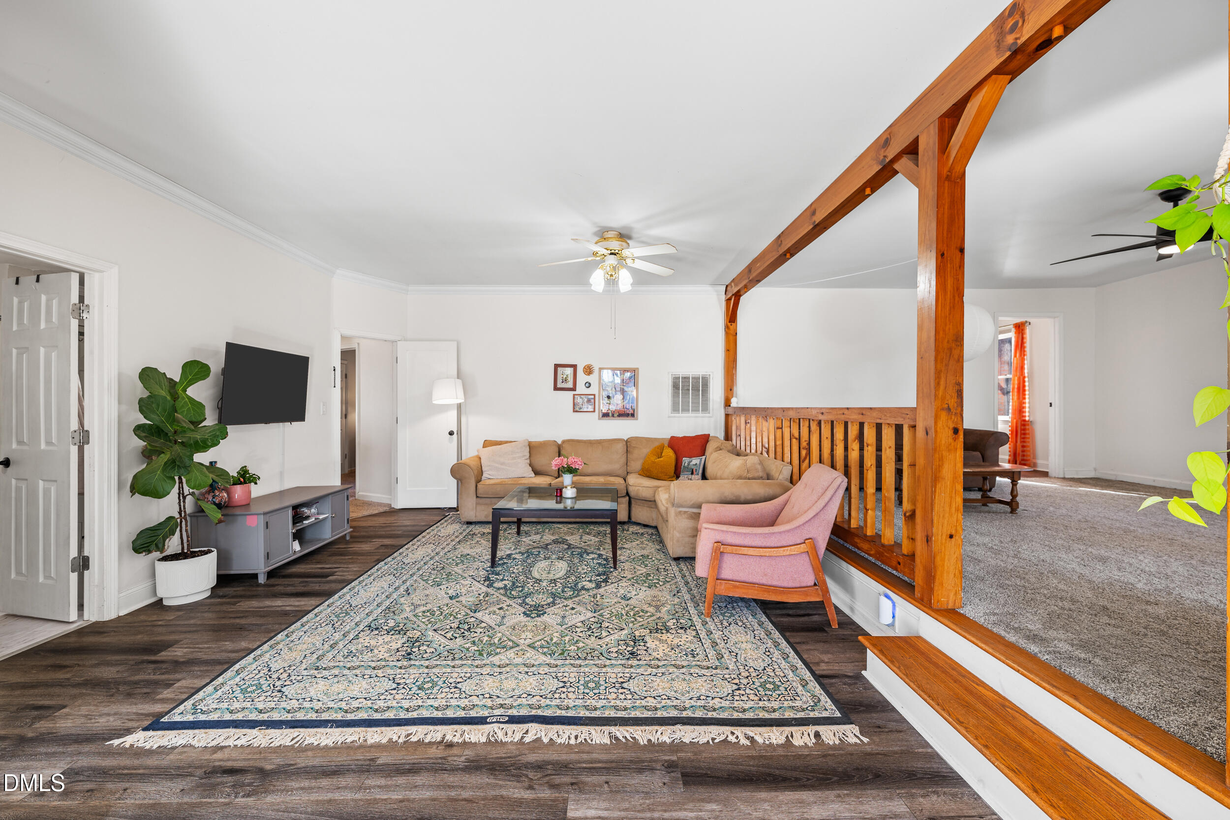 2618 Brame Road Greensboro, NC 27405 - Photo 26 of 64 a living room with furniture and a rug