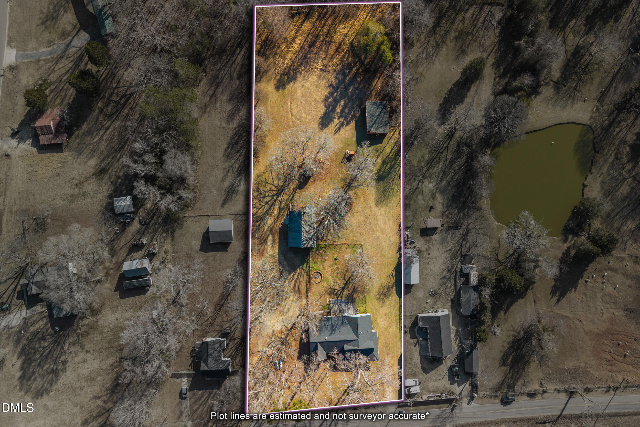 2618 Brame Road Greensboro, NC 27405 - Photo 55 of 64 a aerial view of a house with a yard