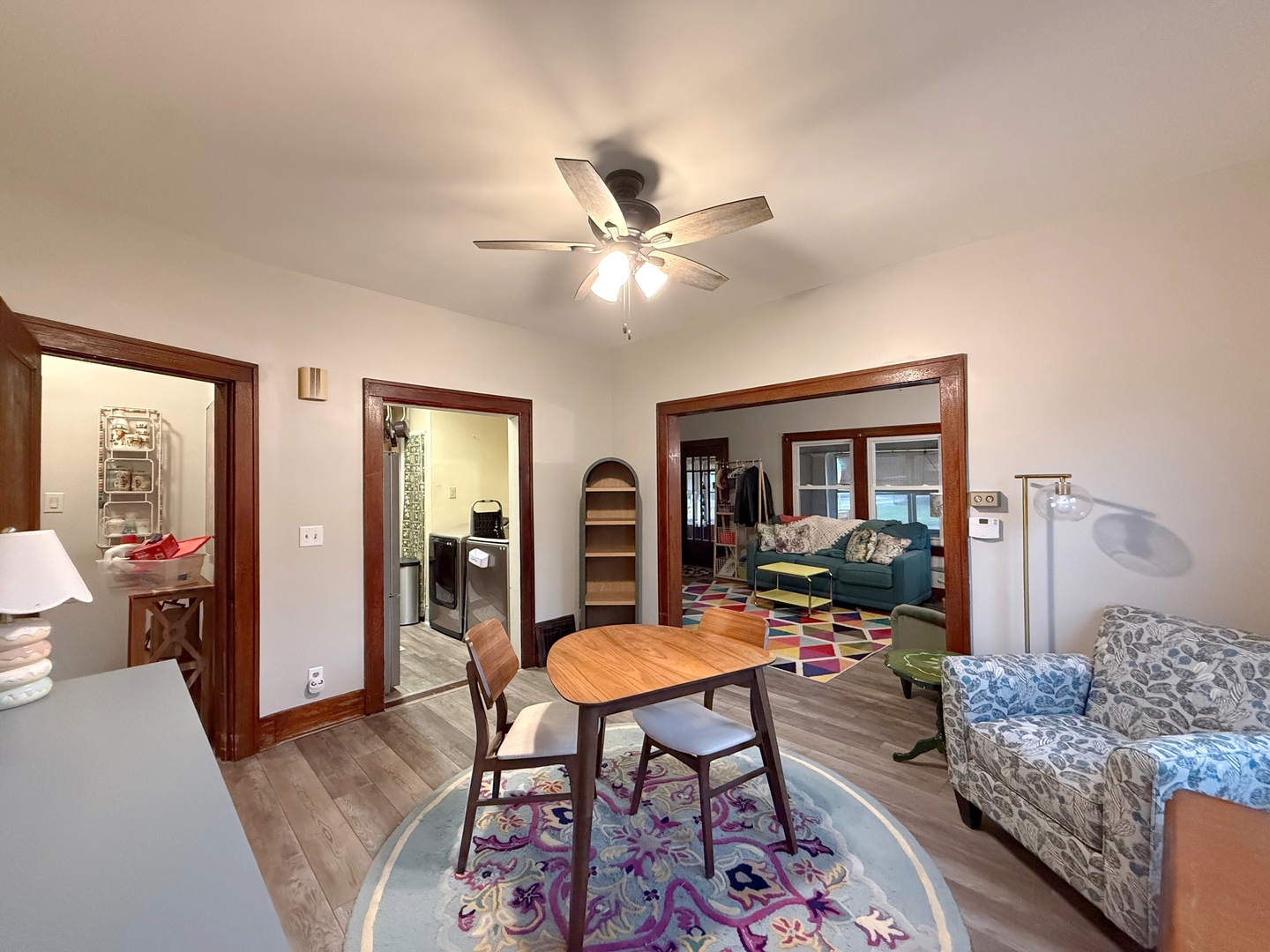 621 24th Avenue Moline, IL 61265 - Photo 12 of 31 a living room with furniture and a chandelier