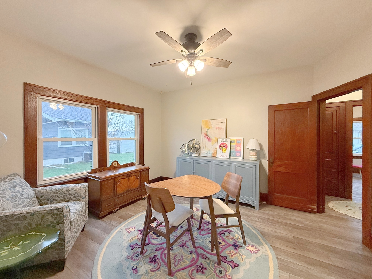 621 24th Avenue Moline, IL 61265 - Photo 13 of 31 a workspace with furniture window and wooden floor
