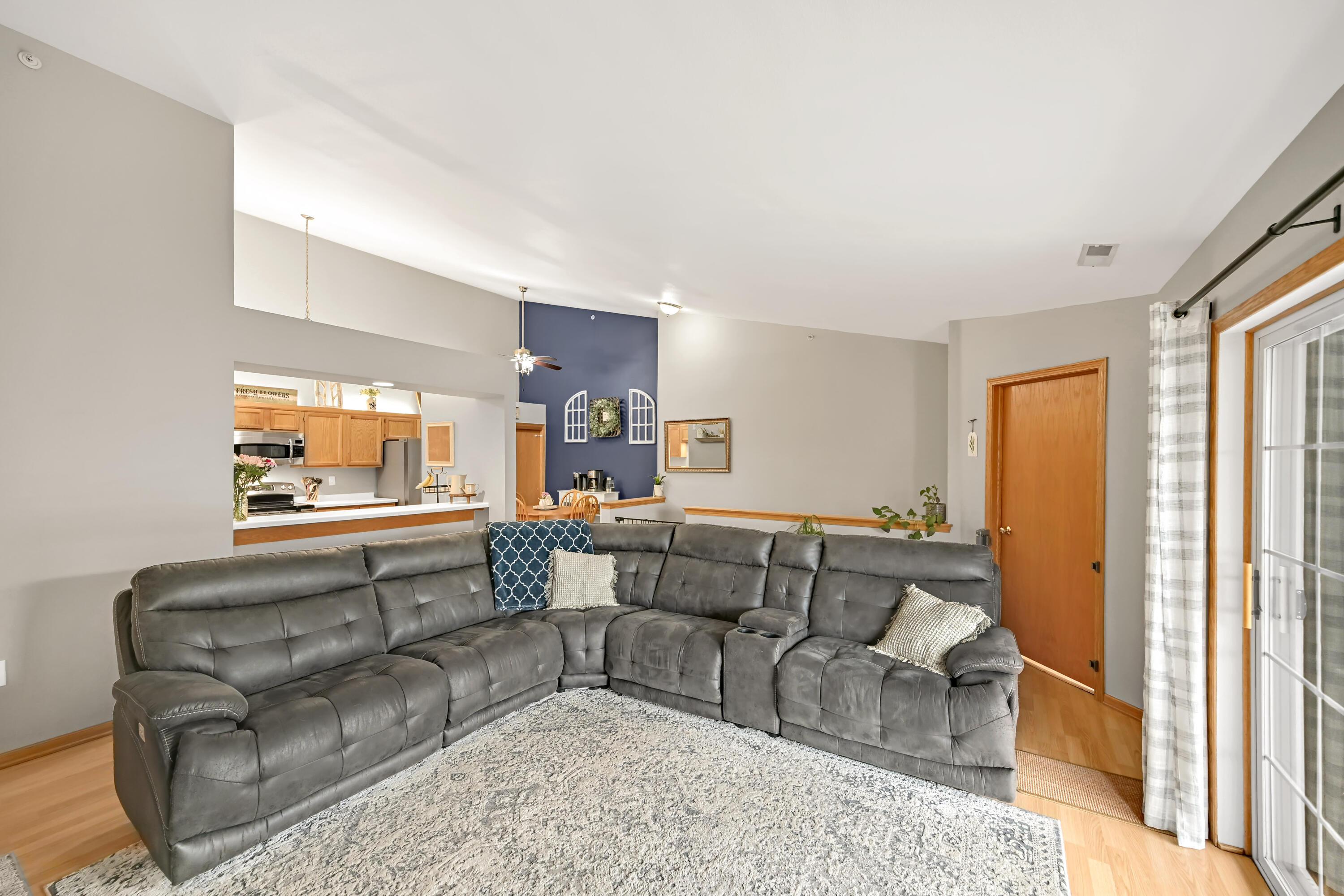 9332 West Loomis Road, Unit 6 Franklin, WI 53132 - Photo 5 of 26 Great Room w/ access to Balcony