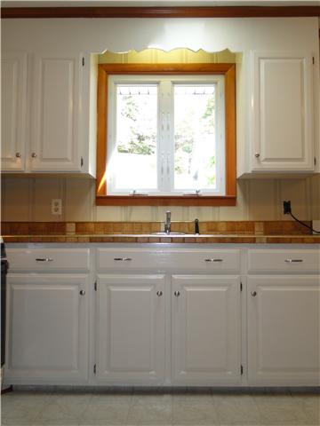 3218 Southall Road Franklin, TN 37064 - Photo 6 of 20 Painted cabinets with brushed nickel hardware. Skylight above sink for more natural light. During the day, there isn't even a need to turn the light on!