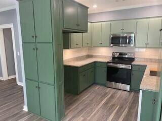 1116 Union Church Road Thomson, GA 30824 - Photo 6 of 26 refrigerator surround cabinet with built-in storage
