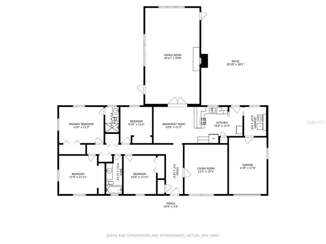 a picture of floor plan