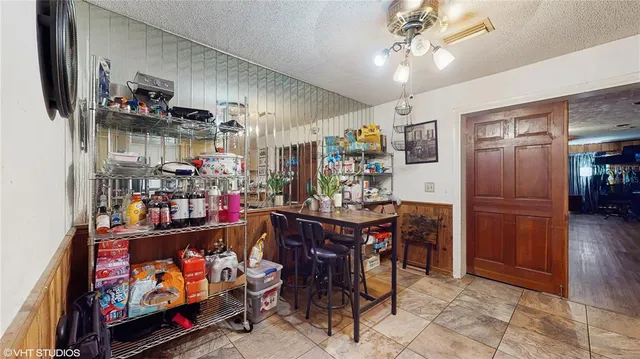 a view of a storage area