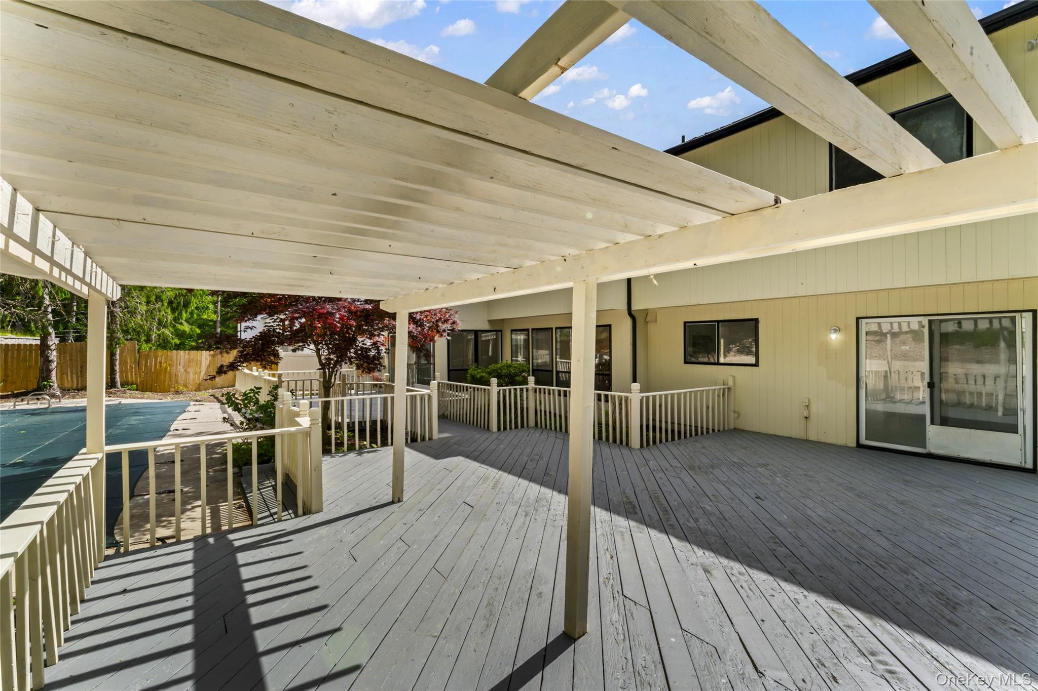 126 Bagatelle Road Melville, NY 11747 - Photo 42 of 50 a view of a porch