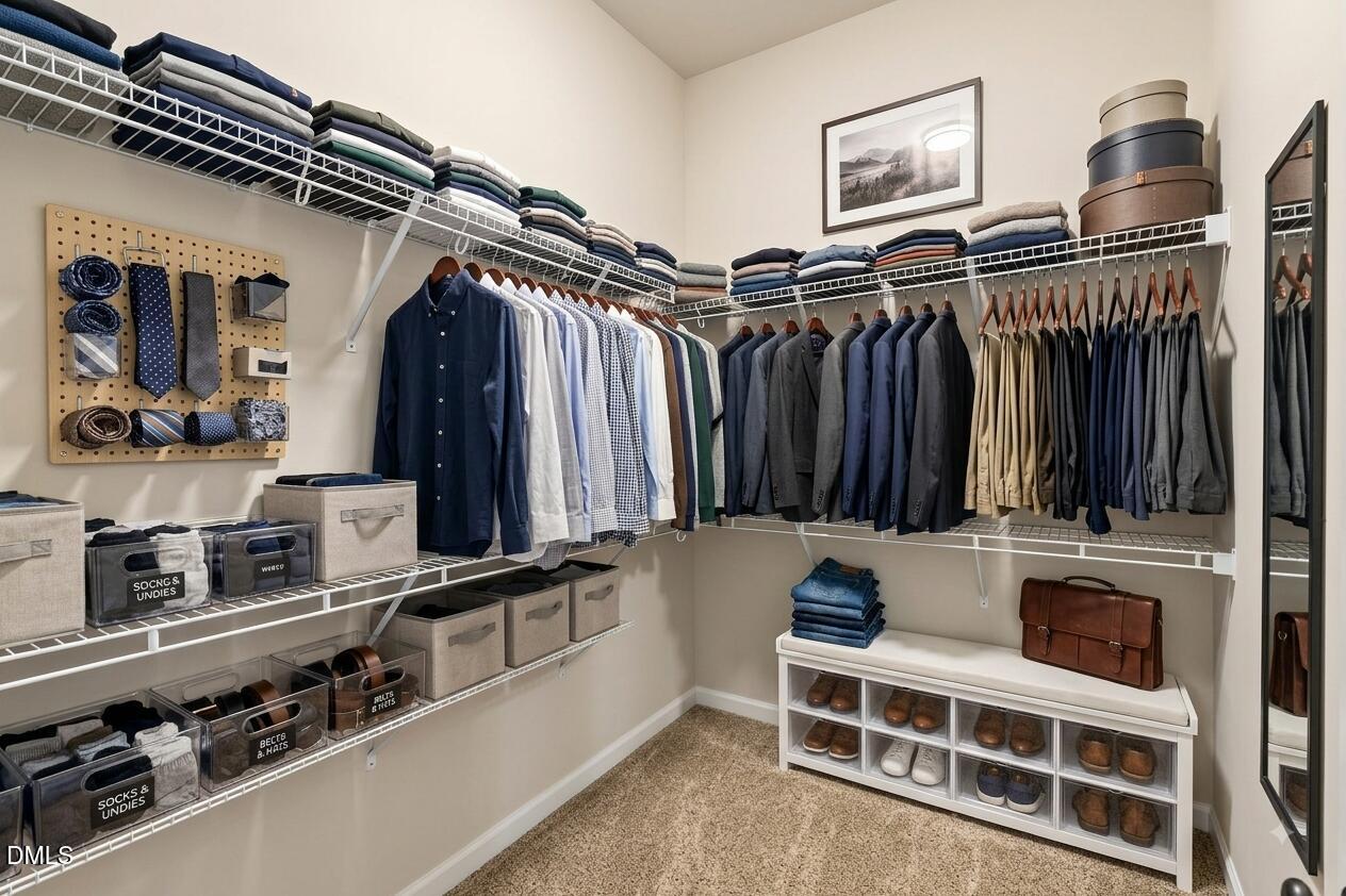 2003 Knight Xing Road Durham, NC 27703 - Photo 27 of 55 His closet AI