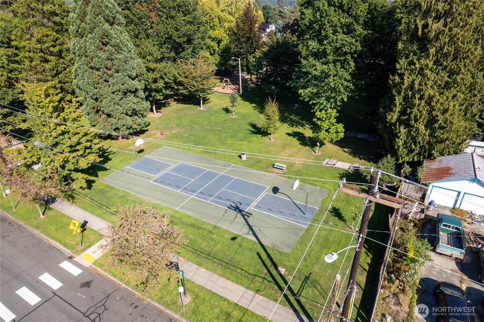 1118 Thompson Street Sumner, WA 98390 - Photo 39 of 39 a view of a yard with an outdoor space