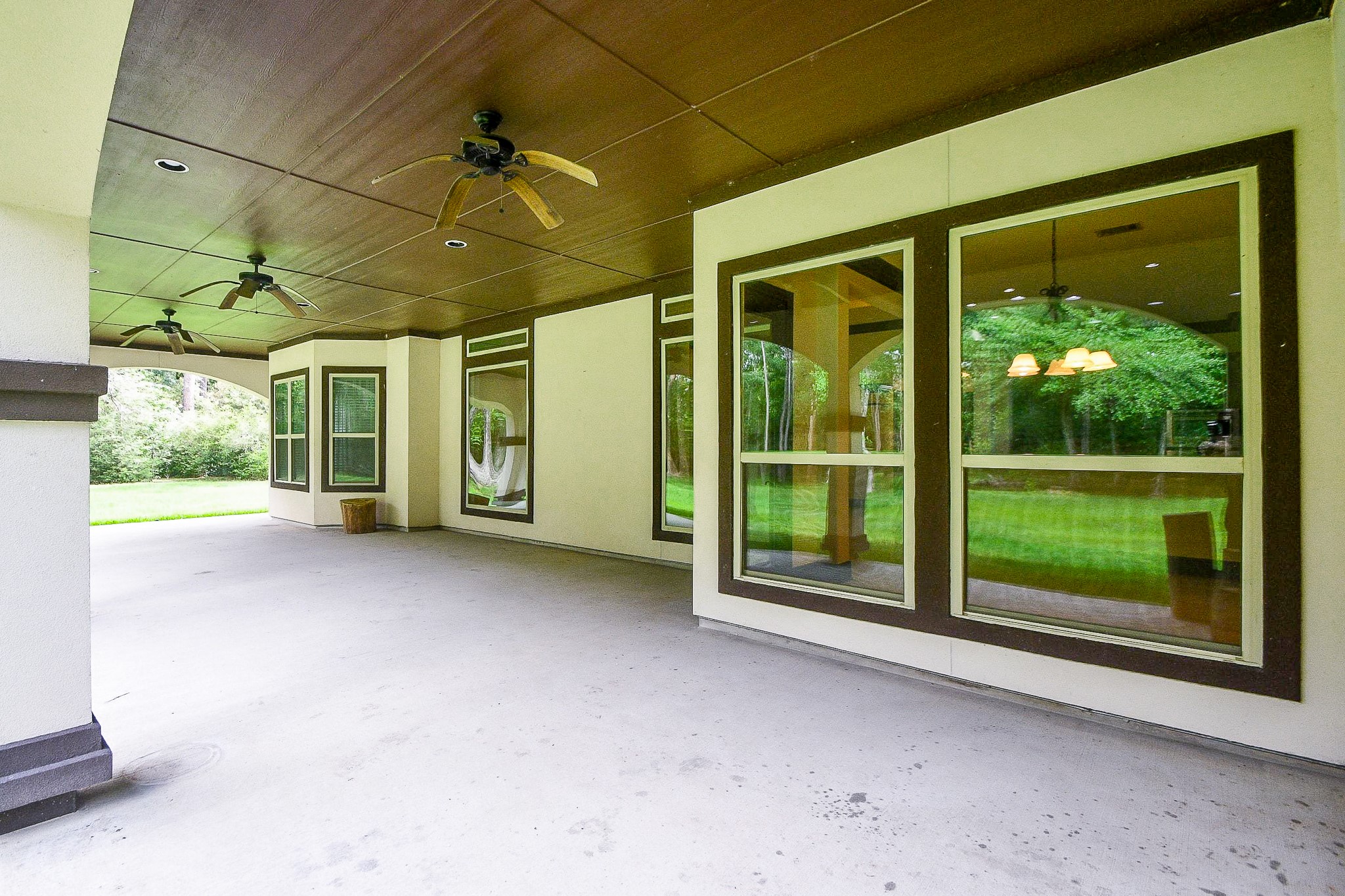 24387 Lenze Road Spring, TX 77389 - Photo 30 of 36 This back porch provides a profound sense of calm and surrounding natural beauty.