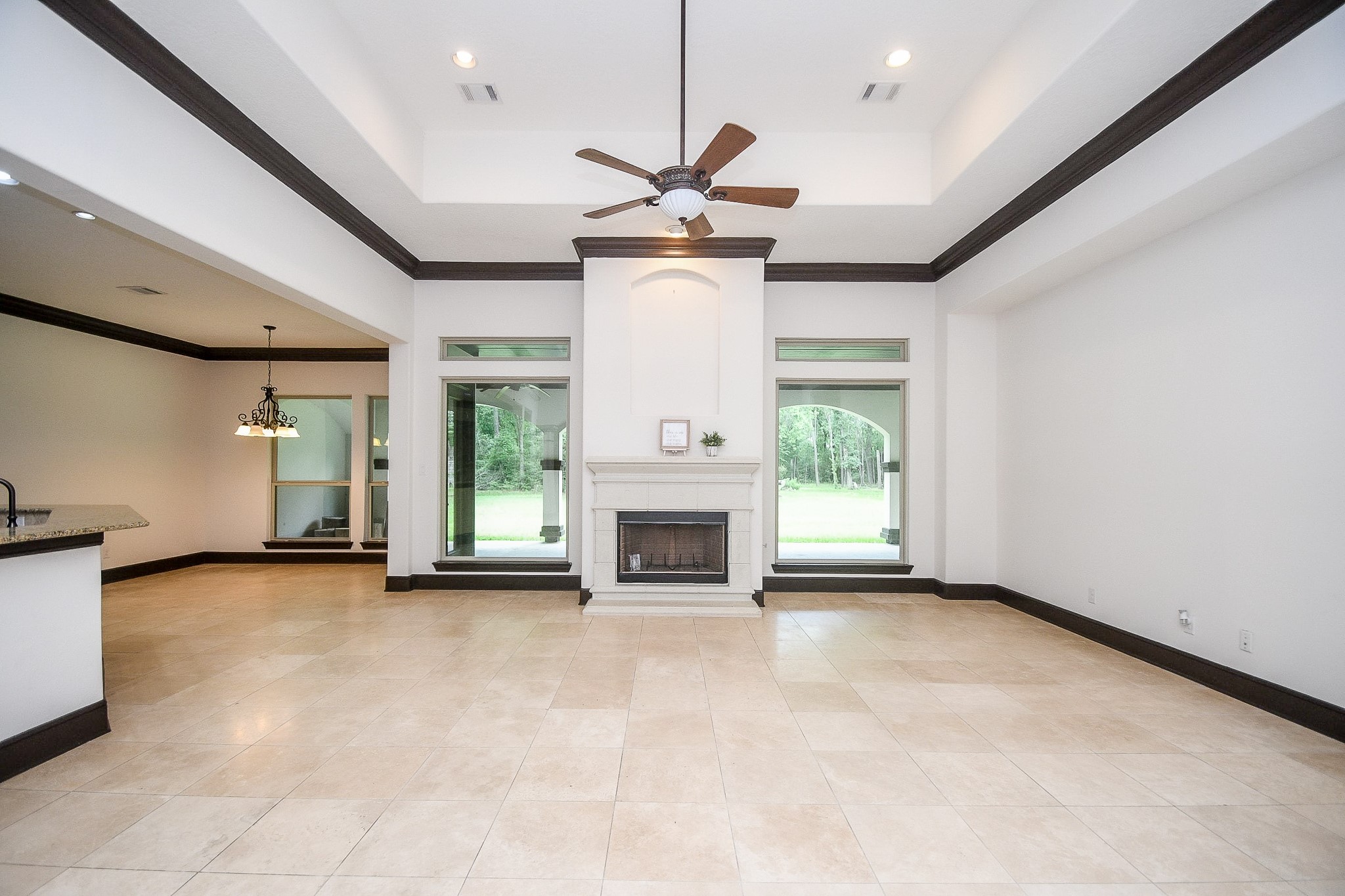 24387 Lenze Road Spring, TX 77389 - Photo 9 of 36 15ft ceiling in livingroom