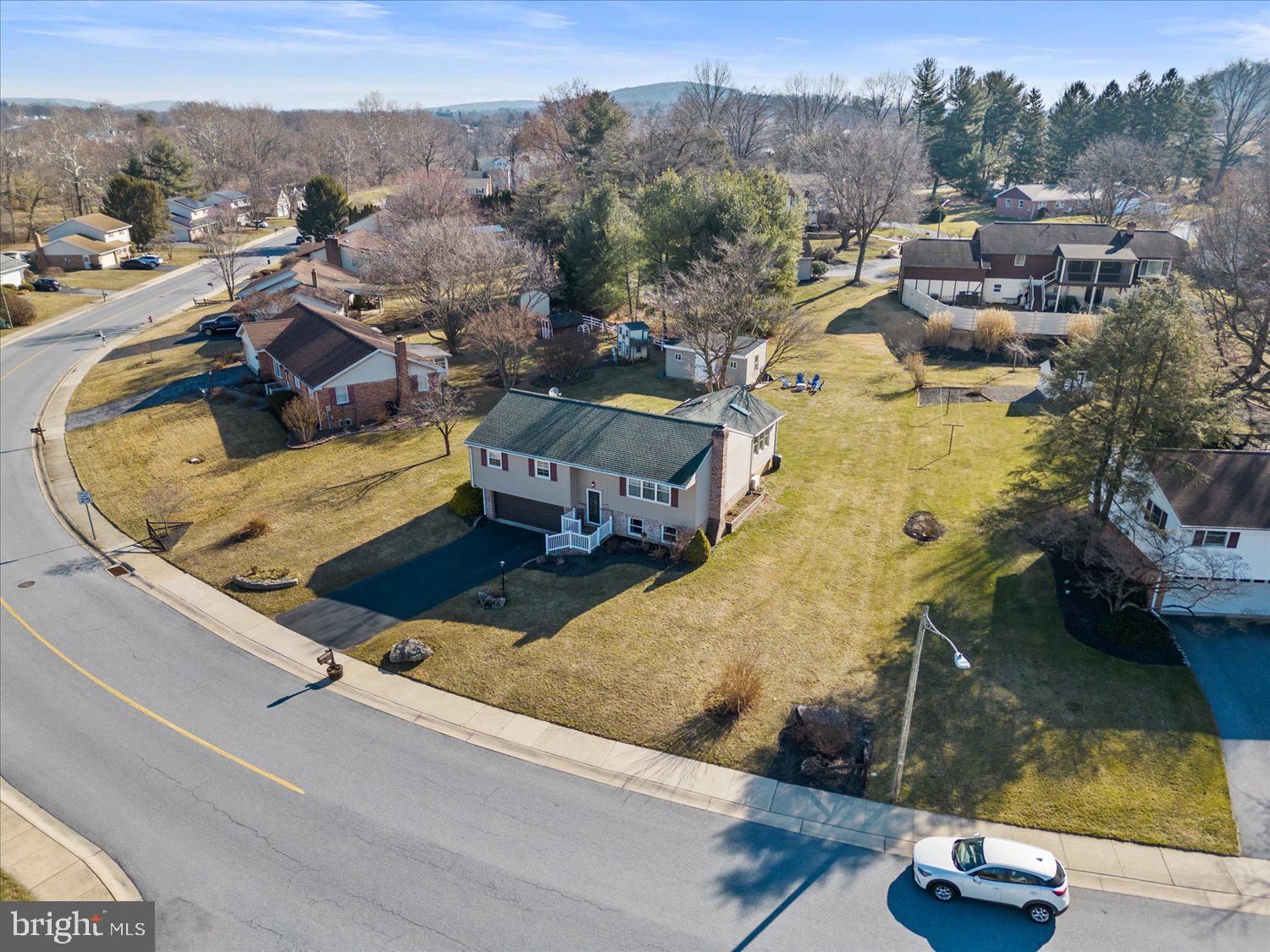 45 Heritage Road Akron, PA 17501 - Photo 46 of 56 an aerial view of a house with a garden