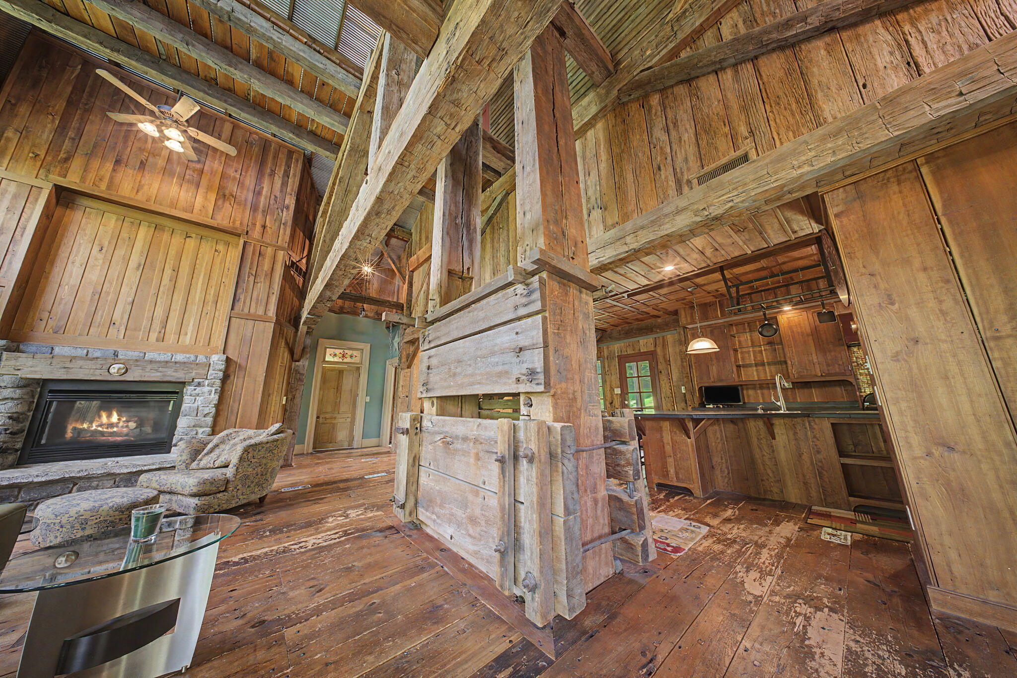 9766 Sullivan Road Union, KY 41091 - Photo 11 of 50 This late 1800's hay press is the focal point of this great home.