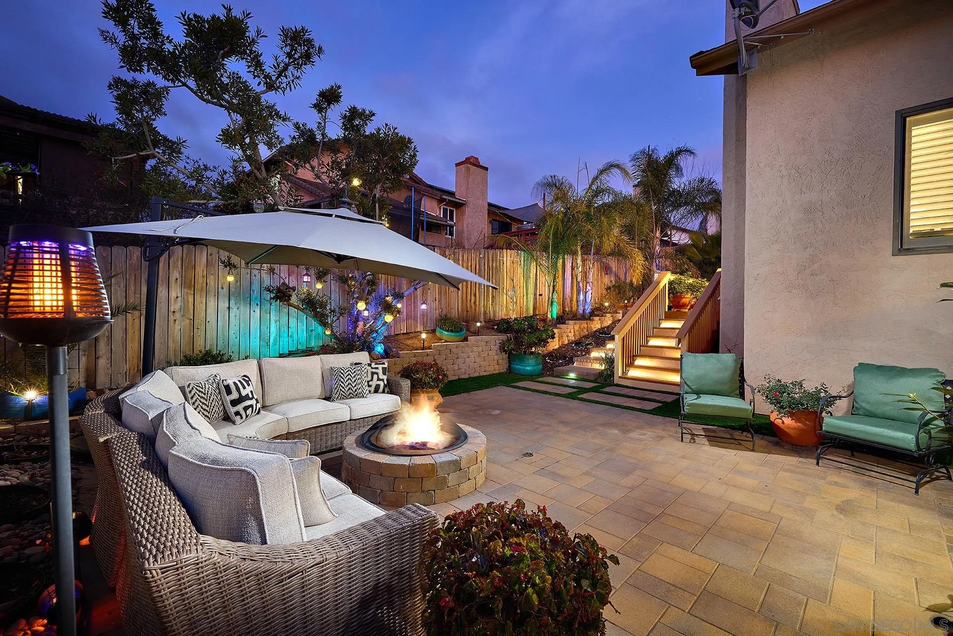 1960 Maverick Glen Escondido, CA 92027 - Photo 3 of 45 a view of a patio with couches and potted plants