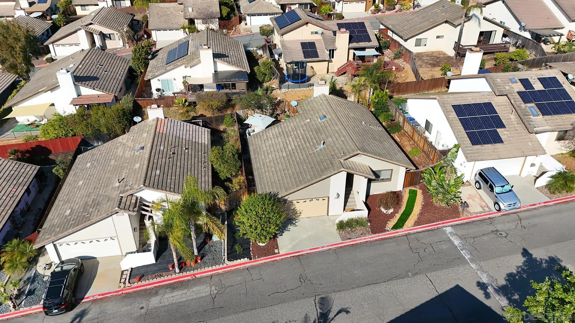 1960 Maverick Glen Escondido, CA 92027 - Photo 35 of 45 an aerial view of multiple houses with street