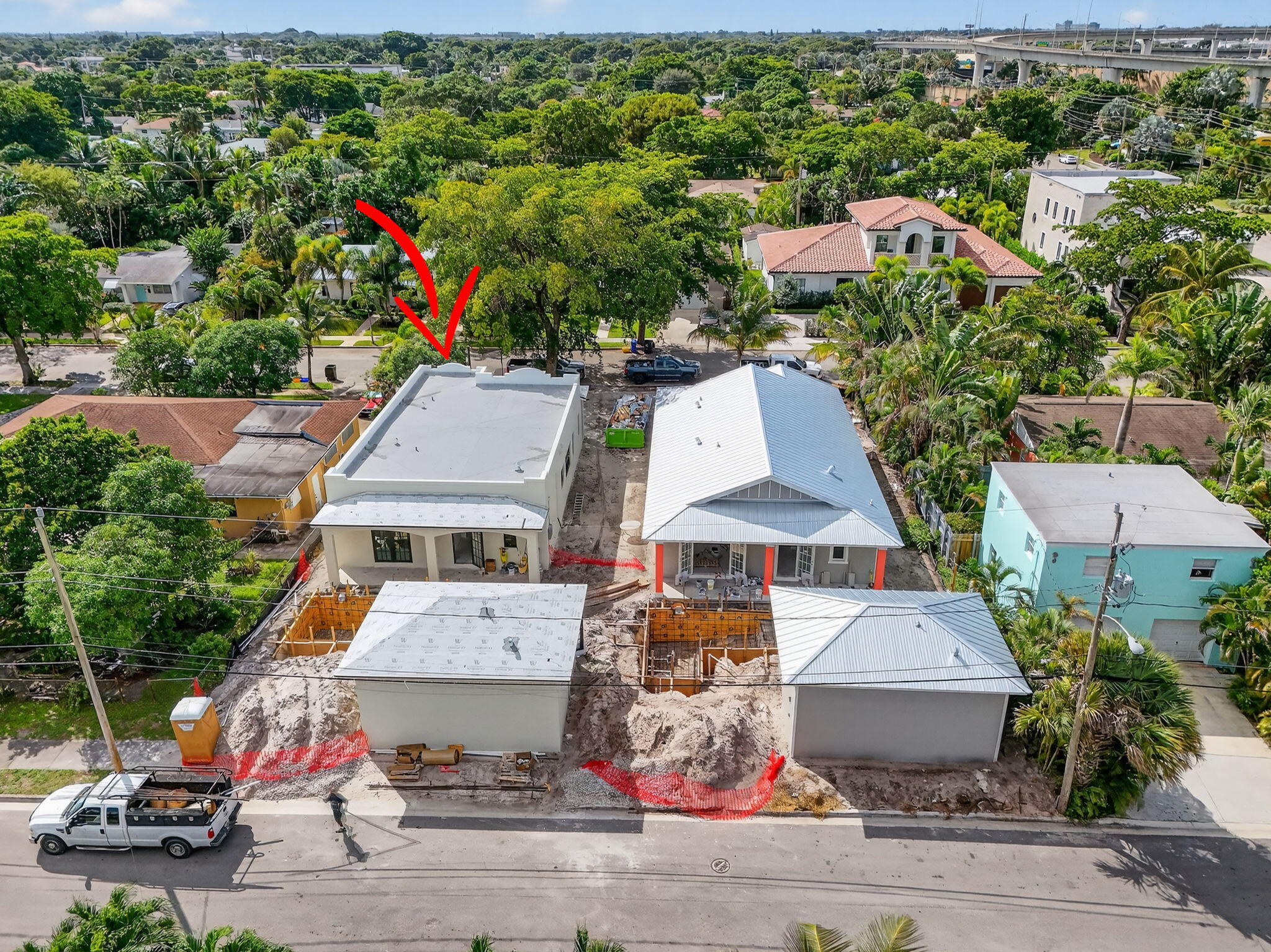 1013 Ardmore Road West Palm Beach, FL 33401 - Photo 8 of 35 an aerial view of a houses