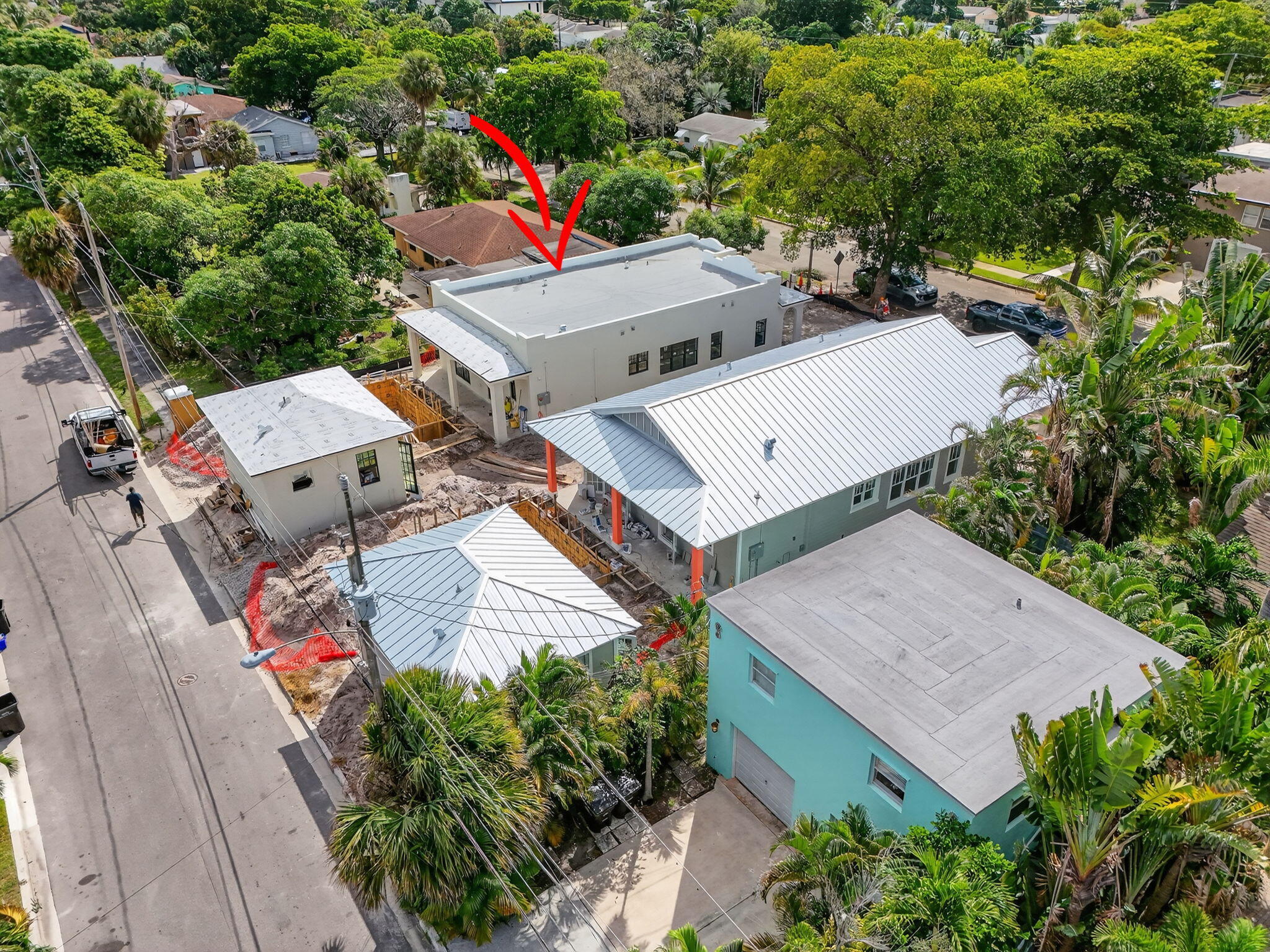 1013 Ardmore Road West Palm Beach, FL 33401 - Photo 10 of 35 an aerial view of a house with an outdoor space