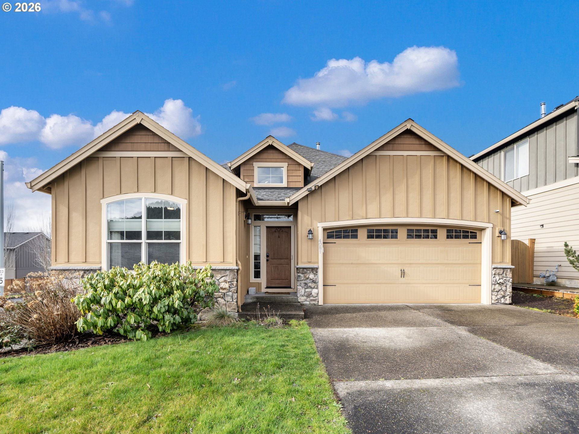 4081 Southwest Binford Avenue Gresham, OR 97080 - Photo 1 of 43 a view of a house with a yard and garage