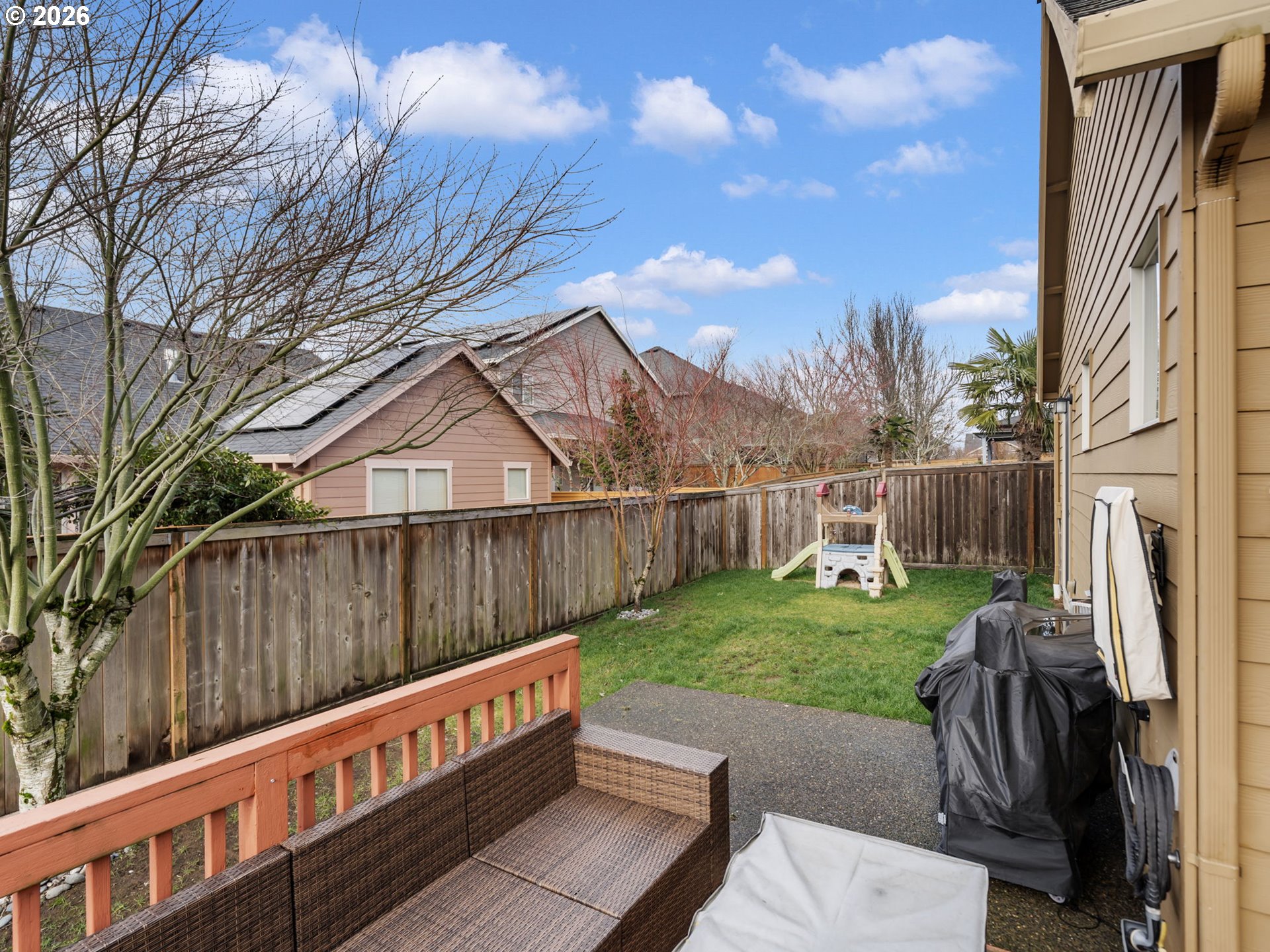 4081 Southwest Binford Avenue Gresham, OR 97080 - Photo 39 of 43 a view of a back yard of the house