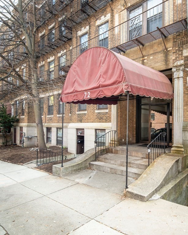 72 Strathmore Road, Unit 7A Boston, MA 02135 - Photo 1 of 16 a view of a house with a patio