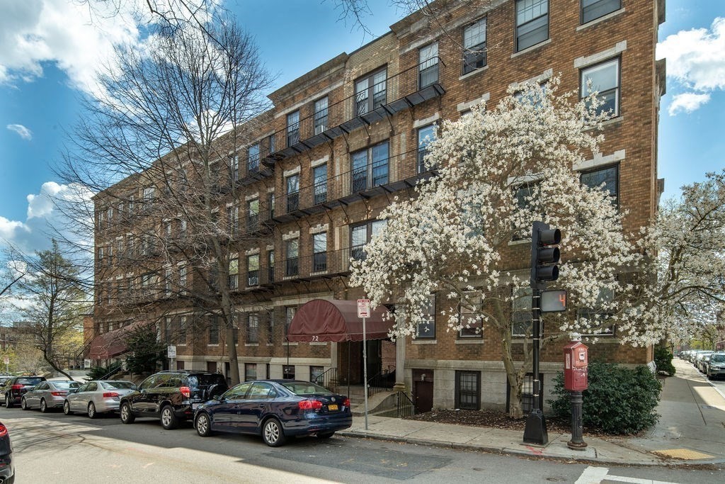 72 Strathmore Road, Unit 7A Boston, MA 02135 - Photo 15 of 16 a car parked in front of a building