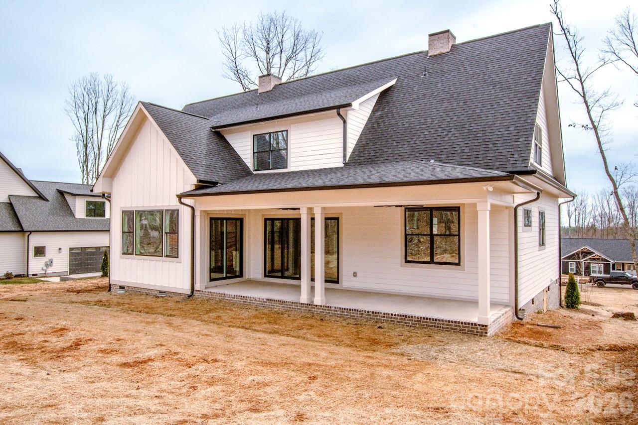 4453 Brancer Lane, Unit 4 Lincolnton, NC 28092 - Photo 44 of 48 a view of a house with a snow in the yard