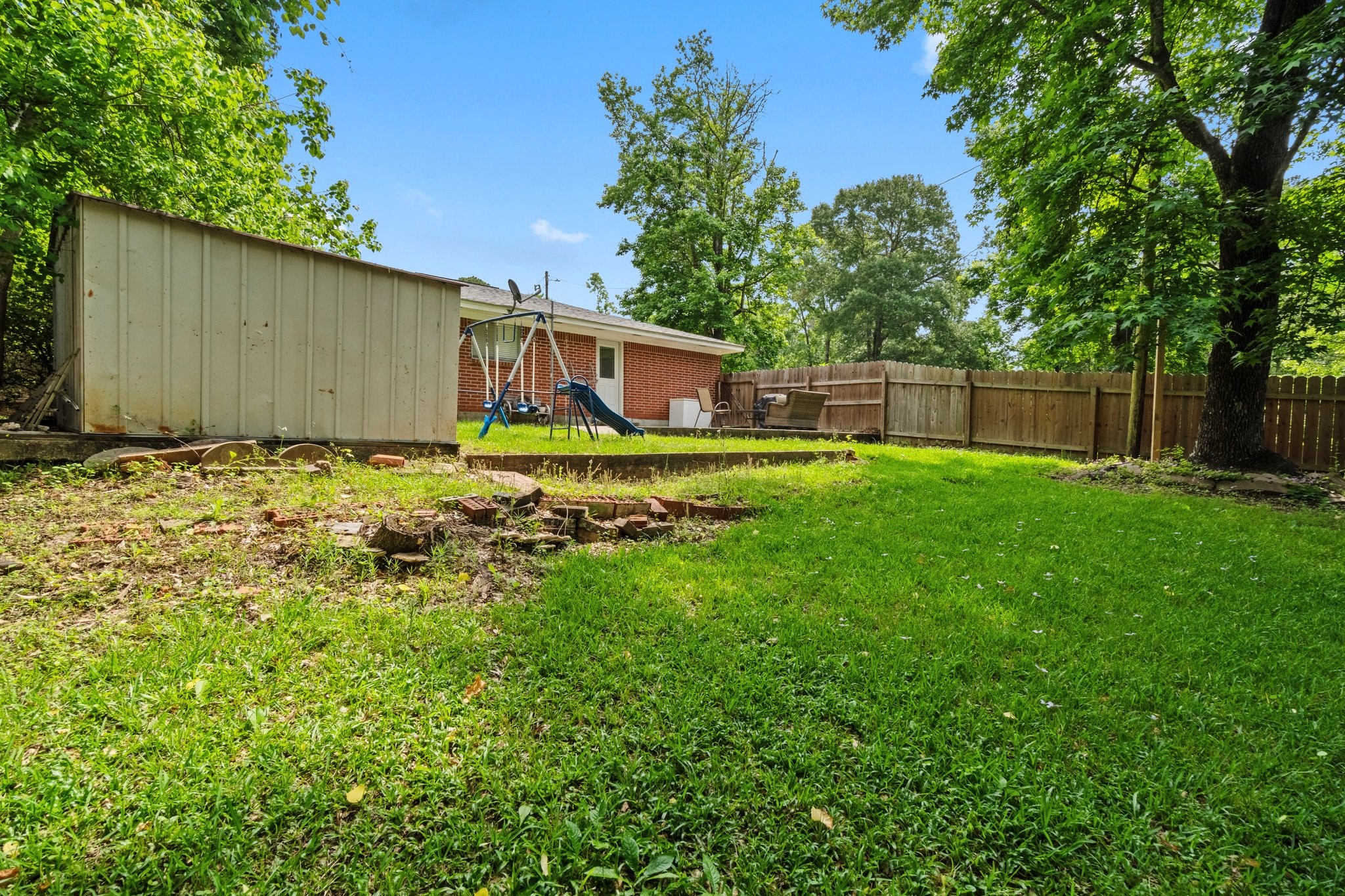 328 Drew's Landing Road Goodrich, TX 77335 - Photo 27 of 30 Backyard