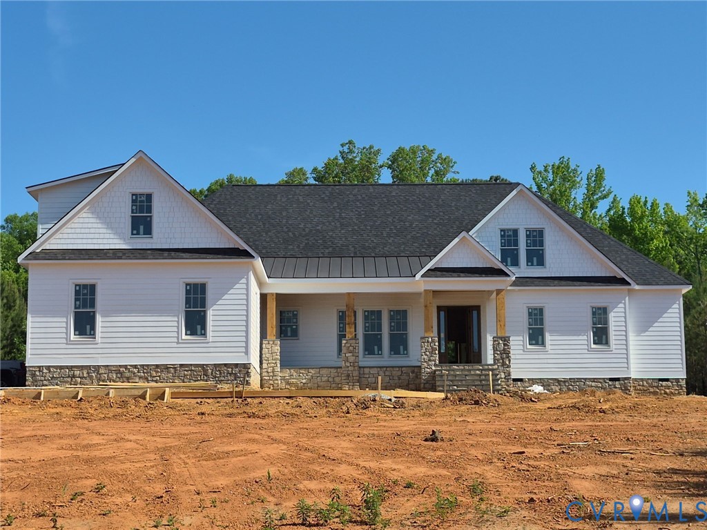 1554 Smokey Rdg Road Maidens, VA 23102 - Photo 1 of 1 front view of a house with a yard