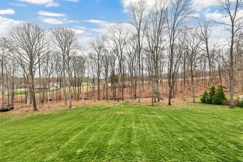 a view of a house with a big yard