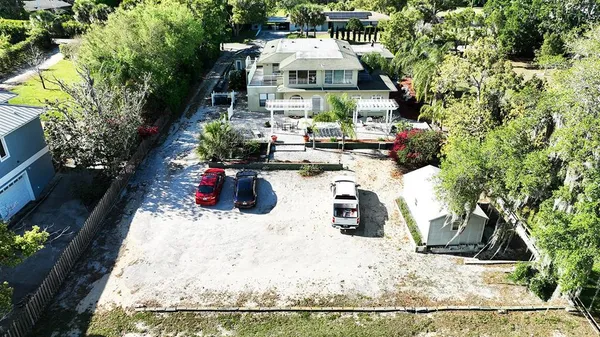 a view of outdoor space yard and mountain view
