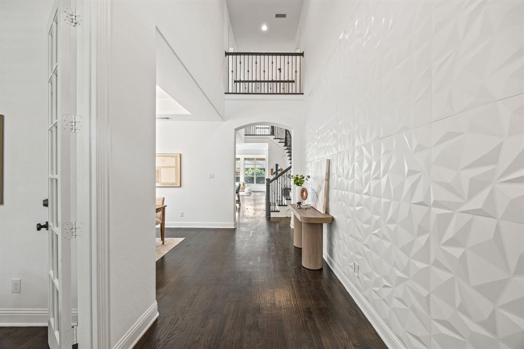 3040 Dunverny The Colony, TX 75056 - Photo 3 of 40 a view of entryway with wooden floor