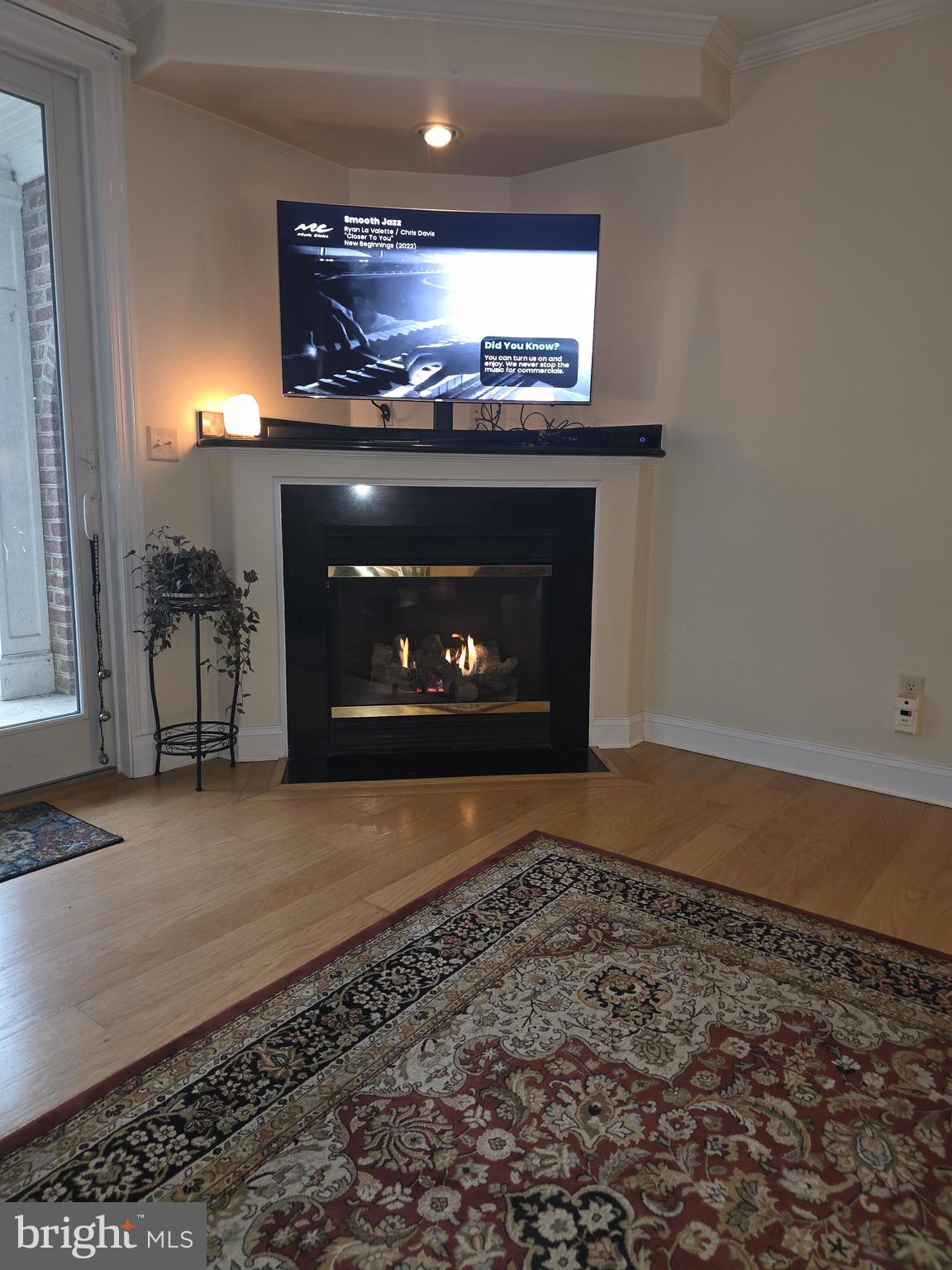 2102 Points Reach, Unit 2102 Berlin, MD 21811 - Photo 16 of 36 a living room with a fireplace