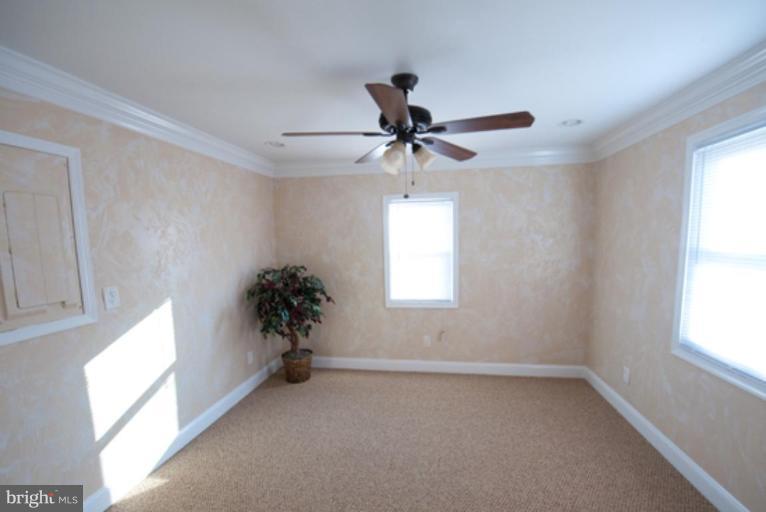3127 Sollers Point Road Dundalk, MD 21222 - Photo 3 of 14 a view of a livingroom with a window and a ceiling fan