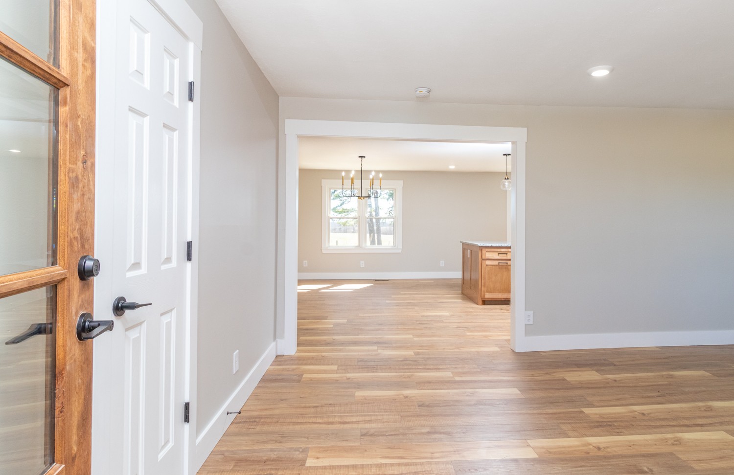 169 Dunn Fall River Road Leoma, TN 38468 - Photo 12 of 34 a view of a hallway with a room and a window