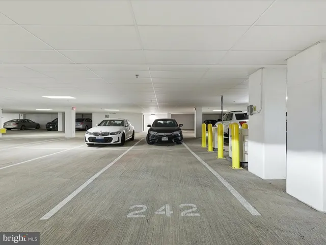 a car parked on the side of a street