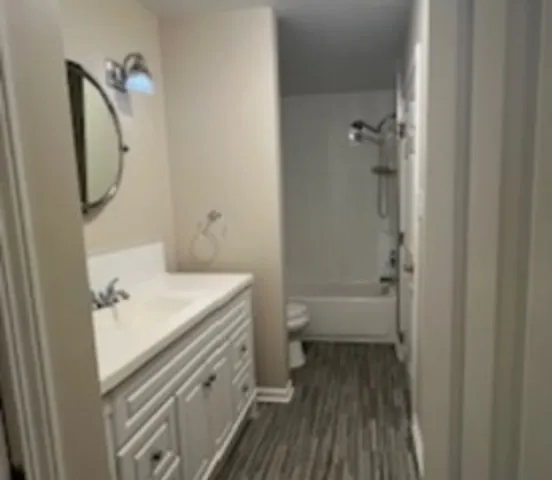 a bathroom with a sink and a toilet