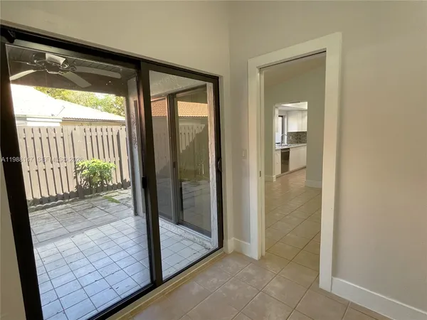 a view of an entryway