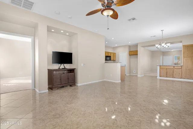 a view of kitchen and windows