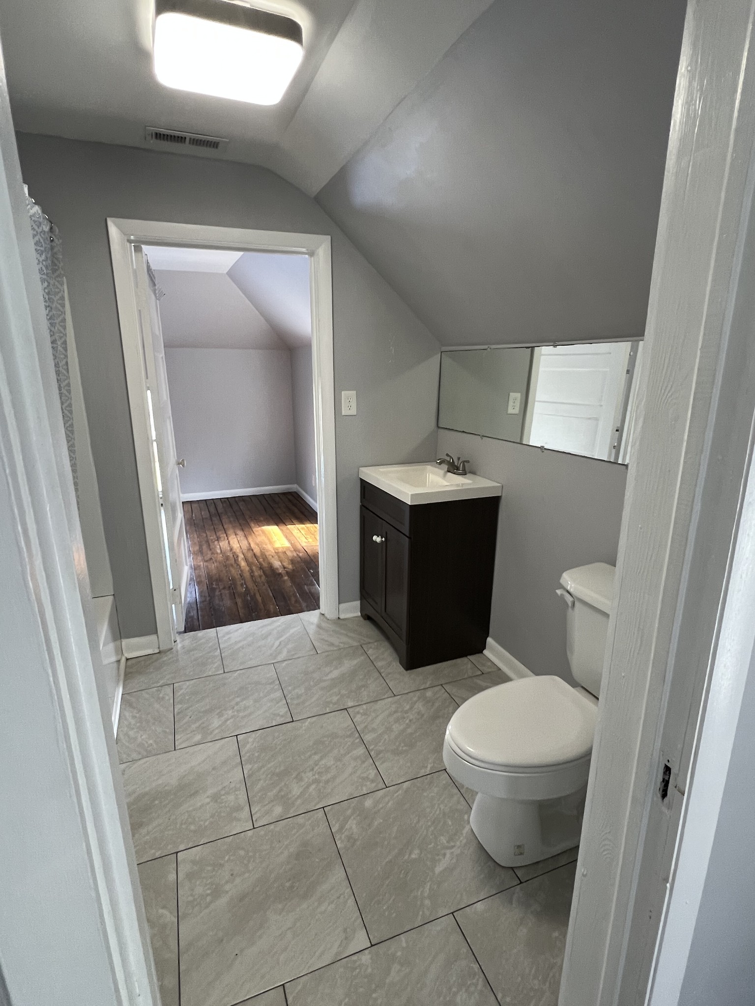 201 Pleasant Street Mount Pleasant, TN 38474 - Photo 34 of 38 a bathroom with a sink and a toilet