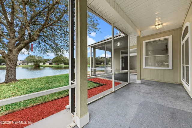 a house view with outdoor space