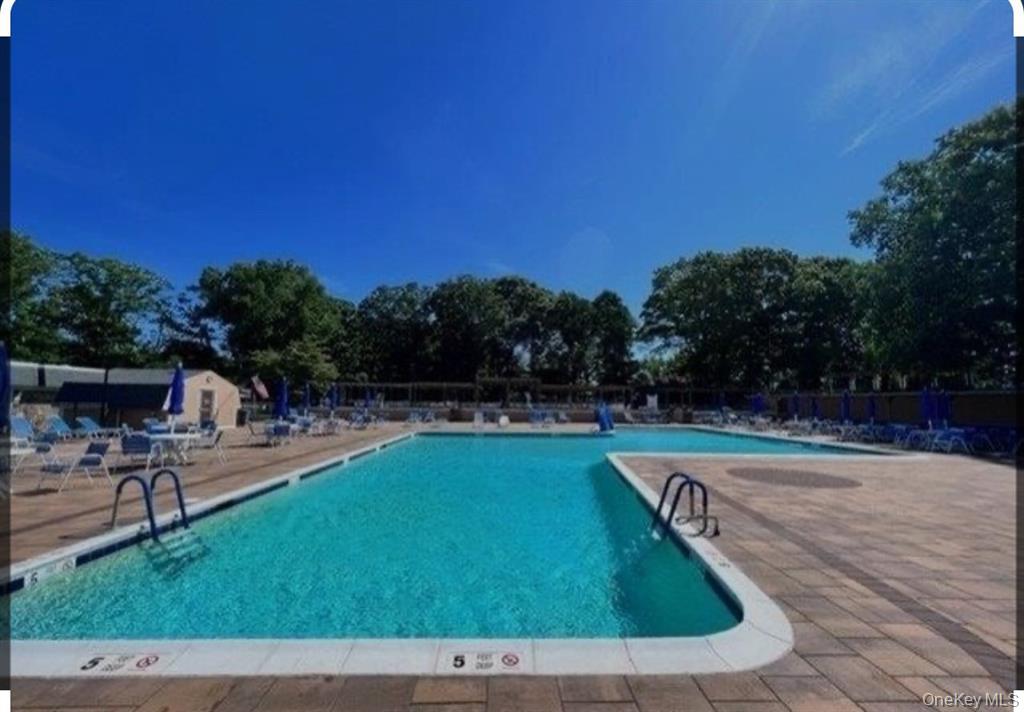 77 Glen Drive Ridge, NY 11961 - Photo 26 of 27 a view of a swimming pool with a yard