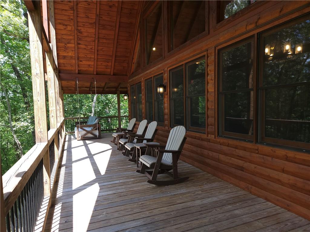 101 Hothouse Drive Mineral Bluff, GA 30559 - Photo 59 of 63 a view of a two chairs in the balcony