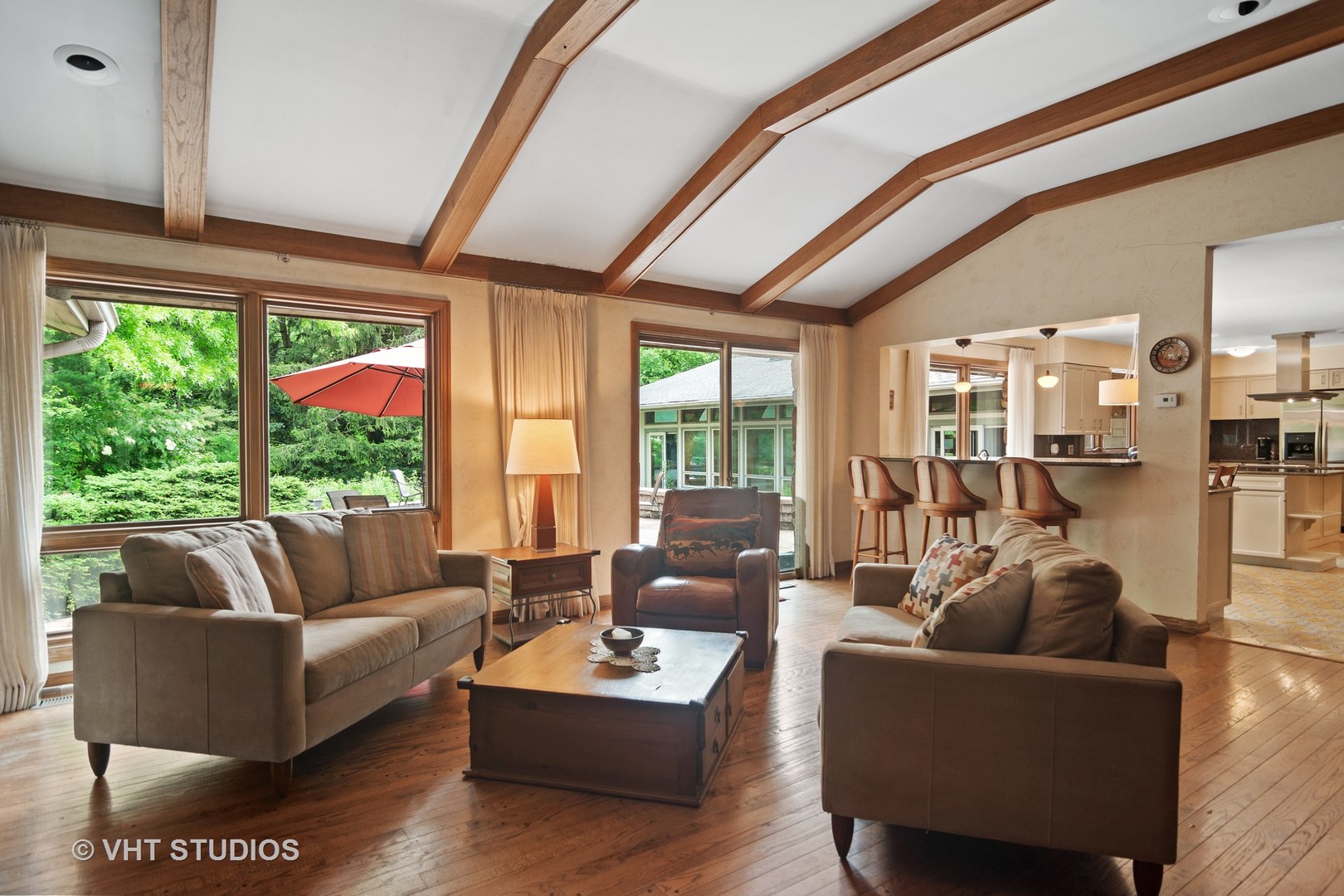 2327 Coach Road Long Grove, IL 60047 - Photo 20 of 58 a living room with furniture and a large window
