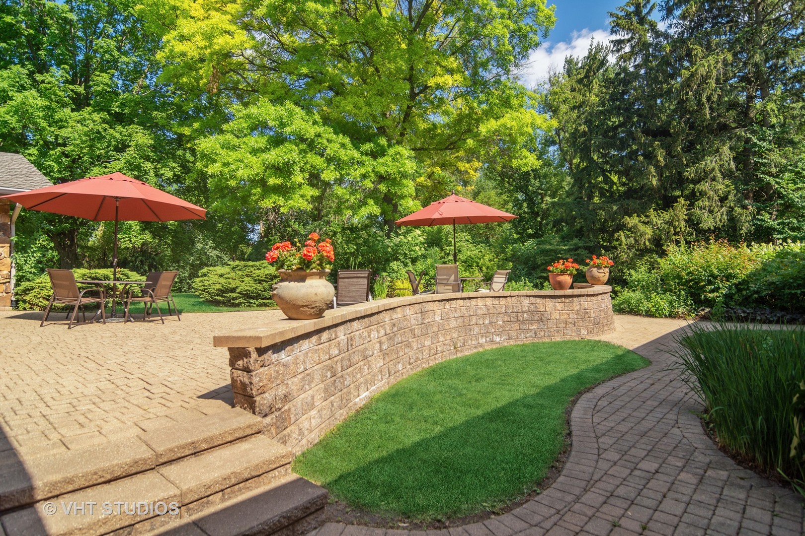 2327 Coach Road Long Grove, IL 60047 - Photo 32 of 58 a view of a swimming pool with a patio
