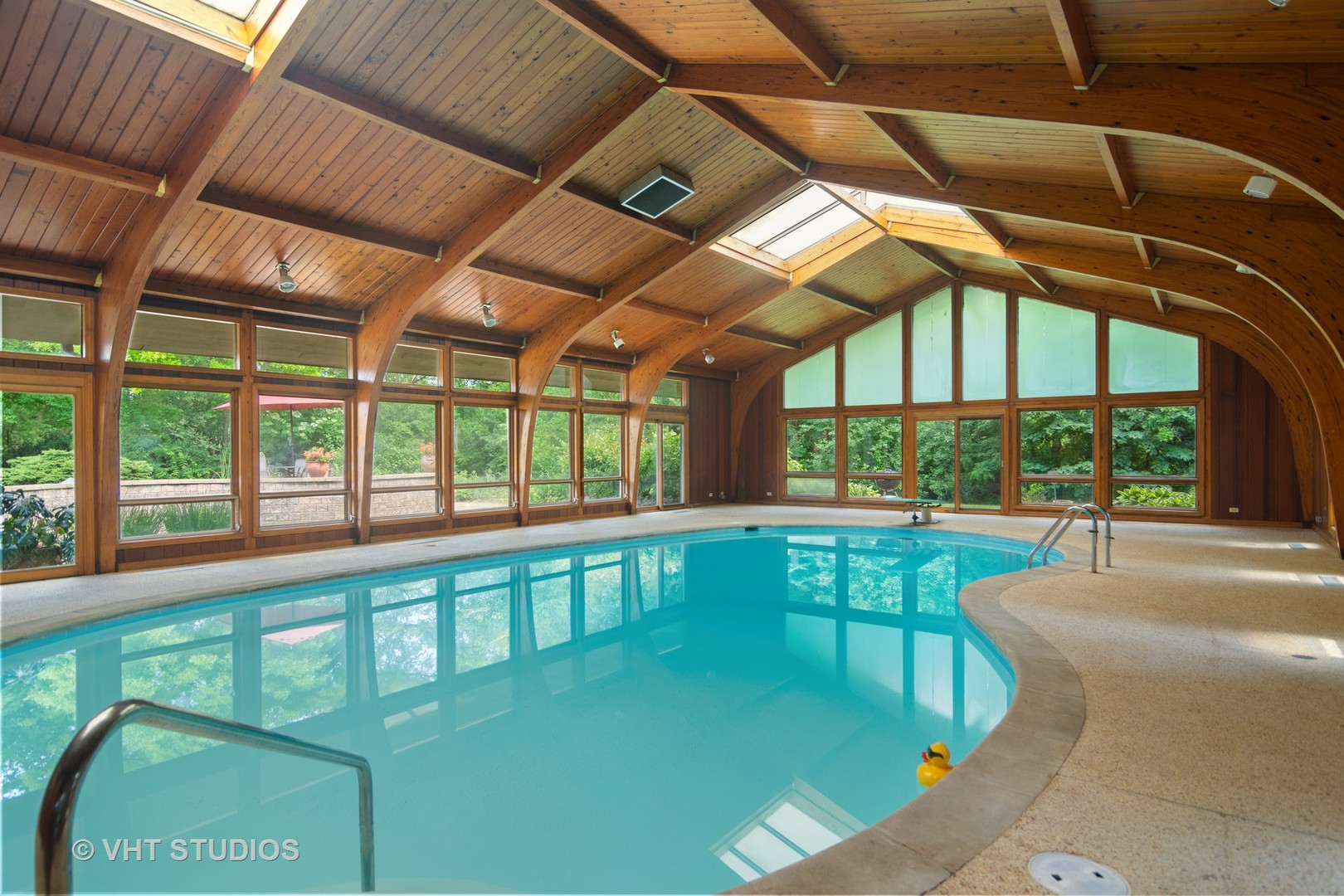 2327 Coach Road Long Grove, IL 60047 - Photo 38 of 58 a view of a swimming pool with a porch