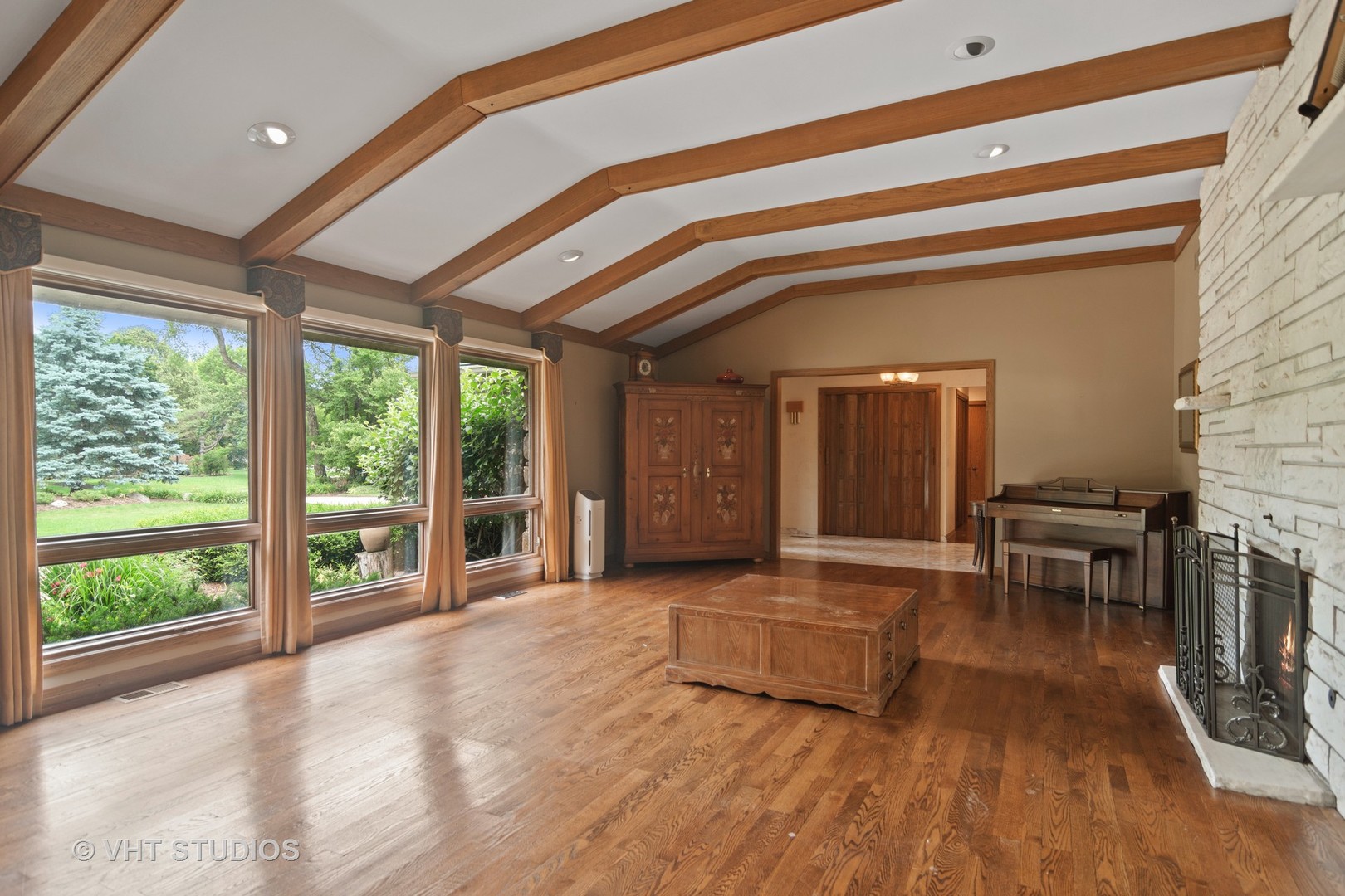 2327 Coach Road Long Grove, IL 60047 - Photo 9 of 58 a view of livingroom with furniture wooden floor and windows
