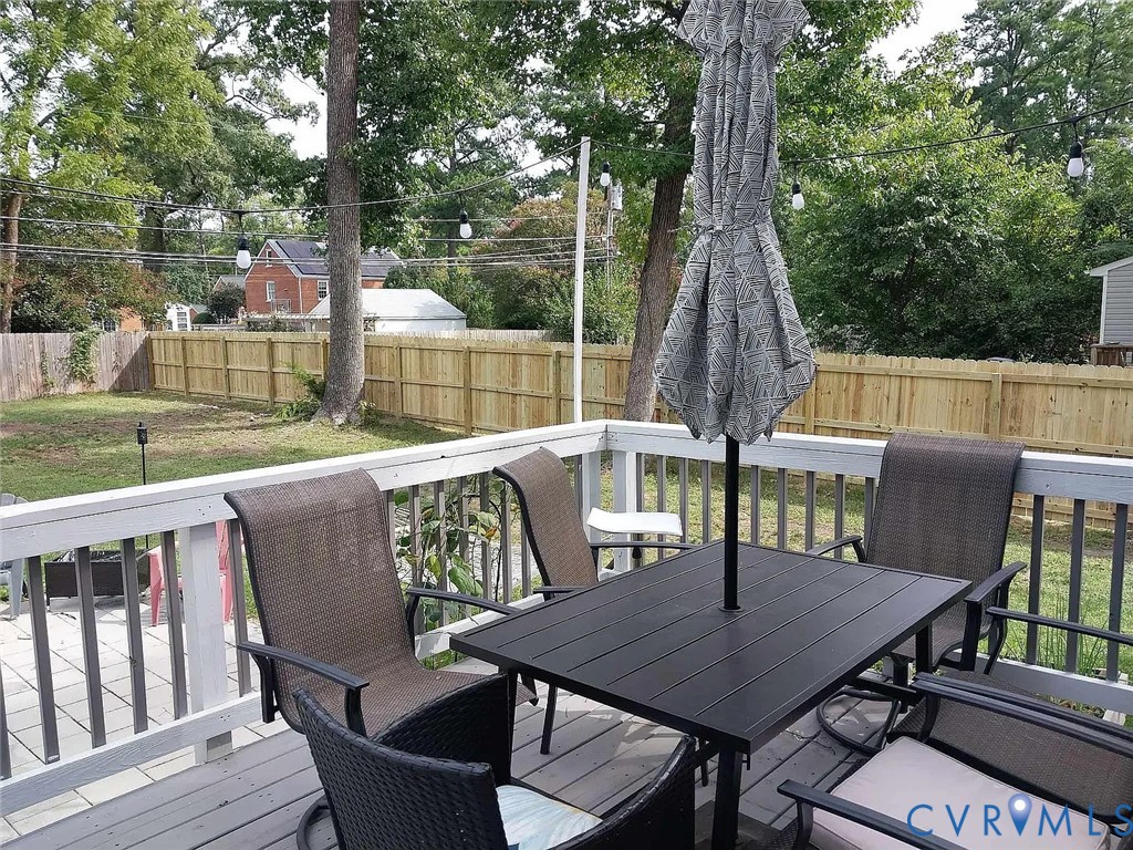 4820 Bethlehem Road Richmond, VA 23230 - Photo 13 of 13 Spacious outdoor deck with grey flooring and white